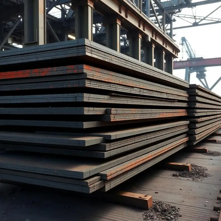 Hot-rolled plates